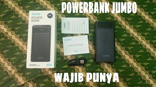 [UNBOXING] - POWERBANK ACOME AP201 20.000Mah Quick Charge3.0 VOOC,PD,QUALCOM 3.0