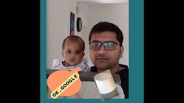 Pihu says, Ok Google !! Funtime with Google home #cutebaby #funnybabyvideos #babywithgooglehome
