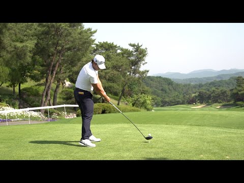 [골프스윙]‘임팩트의 정석’ 윤정호의 드라이버 스윙