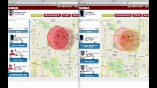 Sindbad: A Location-Aware Social Networking System screenshot 2