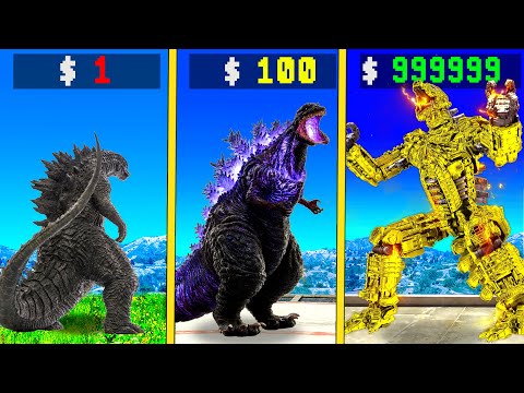 $1 GODZILLA to $1,000,000,000 in GTA 5