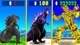 $1 GODZILLA to $1,000,000,000 in GTA 5