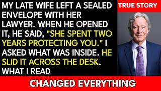 My Late Wife Left a Sealed Envelope With Her Lawyer — Six Months After She Died, He Called and S...