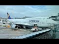 The Queen of the skies: Boeing 747-400 Taking off from Frankfurt Intl. Airport