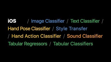 WWDC21: Build dynamic iOS apps with the Create ML framework | Apple