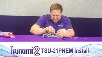 Atlas 840CW Install of a Tsunami2 TSU-21PNEM