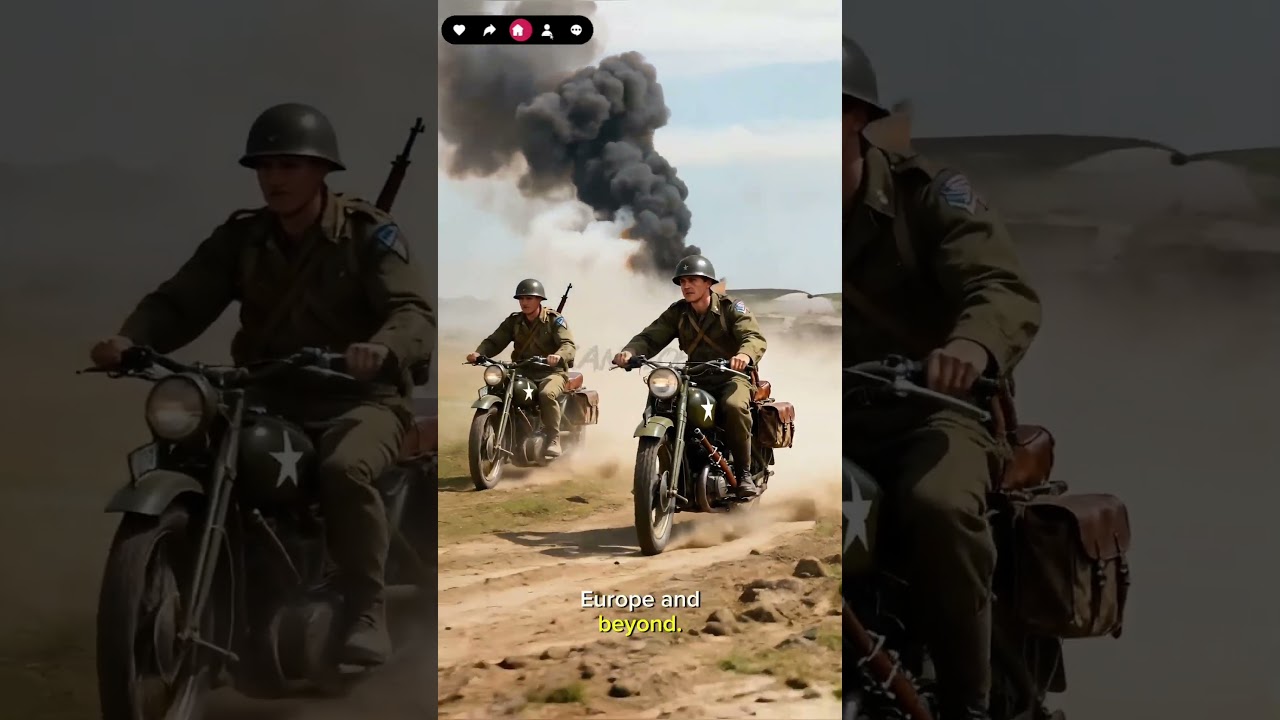When motorcycles went to war,this one made history 