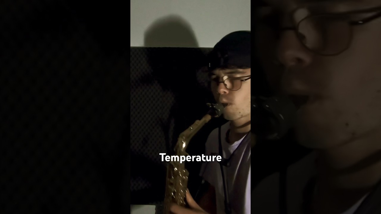 | TEMPERATURE |  Sax freestyle #saxophone  #shorts