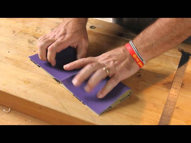 Lock Down Your Layout Tools with Sandpaper - FineWoodworking