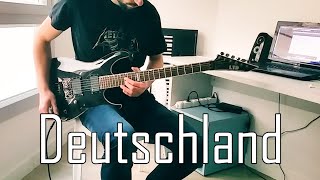RAMMSTEIN - Deutschland Full Guitar Cover w/ Tabs [HD] chords