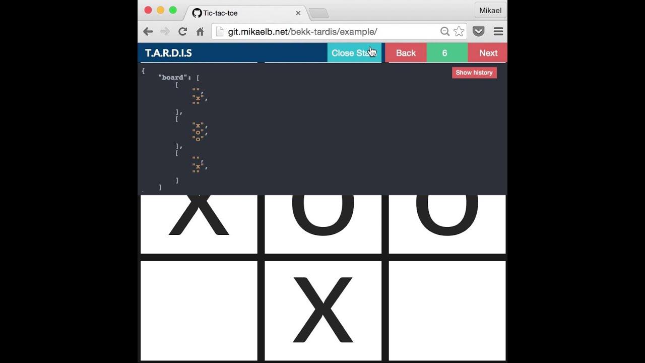 Time Travel Javascript Youtube Omniscient.js & Immstruct Time Travel Example - YouTube