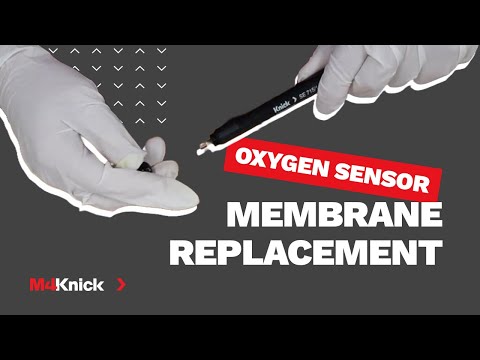 Replacing the Membrane of an Oxygen Sensor - video from M4 Knick