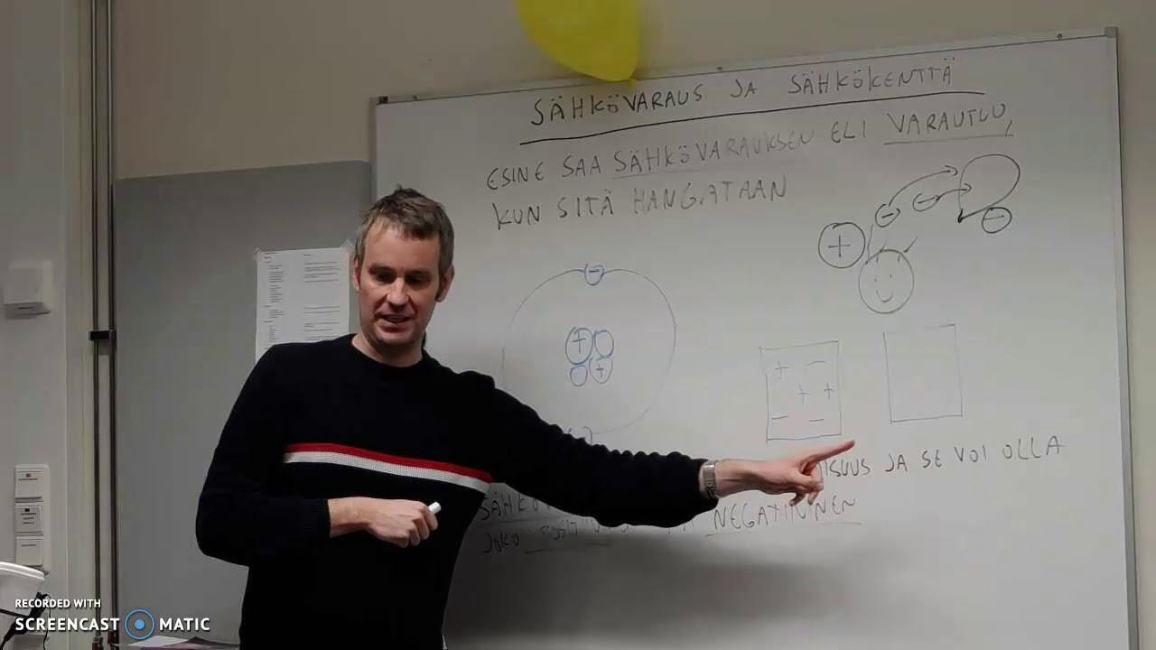 9Fy sähkövaraus ja sähkökenttä