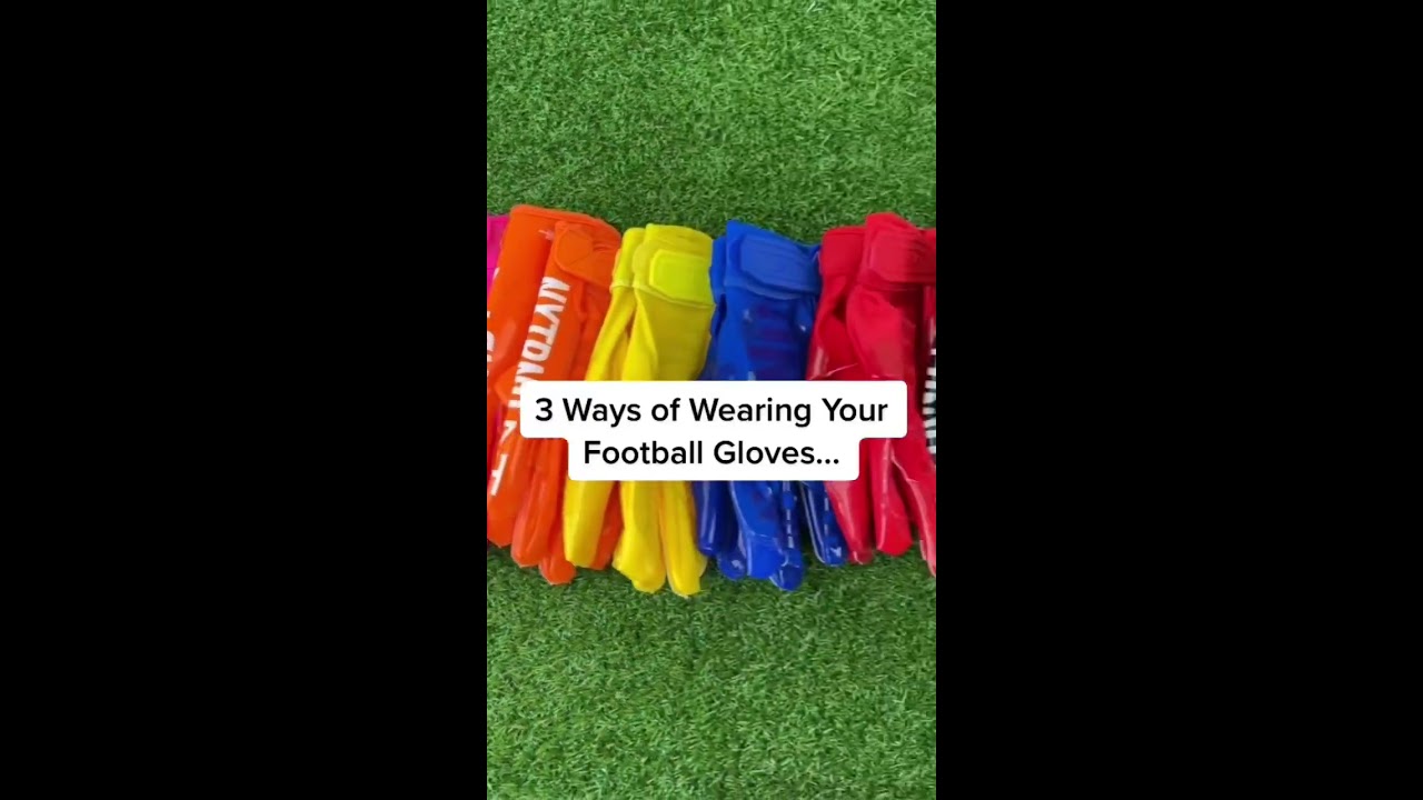 3 Ways To Wear Football Gloves Shorts