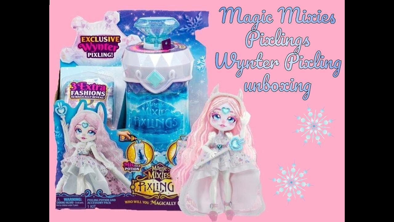 Magic Mixies Pixlings - Exclusive Wynter The Bunny Pixling - Toys