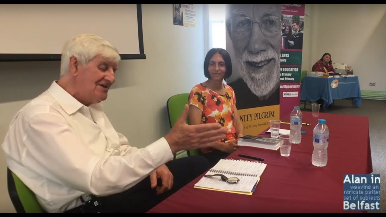 Unity Pilgrim: Dr Gladys Ganiel and Rev Ken Newell #feile19