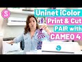 Print and Cut Uninet iColor 560: How to Take FULL Advantage of Your White Toner Printer