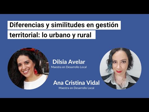 Diferencias y similitudes en gestión territorial: lo urbano y lo rural