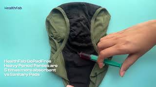 How Much Can It Really Absorb? Ultimate Healthfab Gopadfree Period Test Must-See Demo