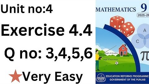 Class 9 math chapter 4 ex 4.4 | Class 9 maths chapter 4.4 English medium | exercise 4.4 