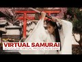 Virtual production samurai action film  led wall demo project