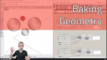 3.7 Baking Geometry in Grasshopper - Intro to Parametric Modeling