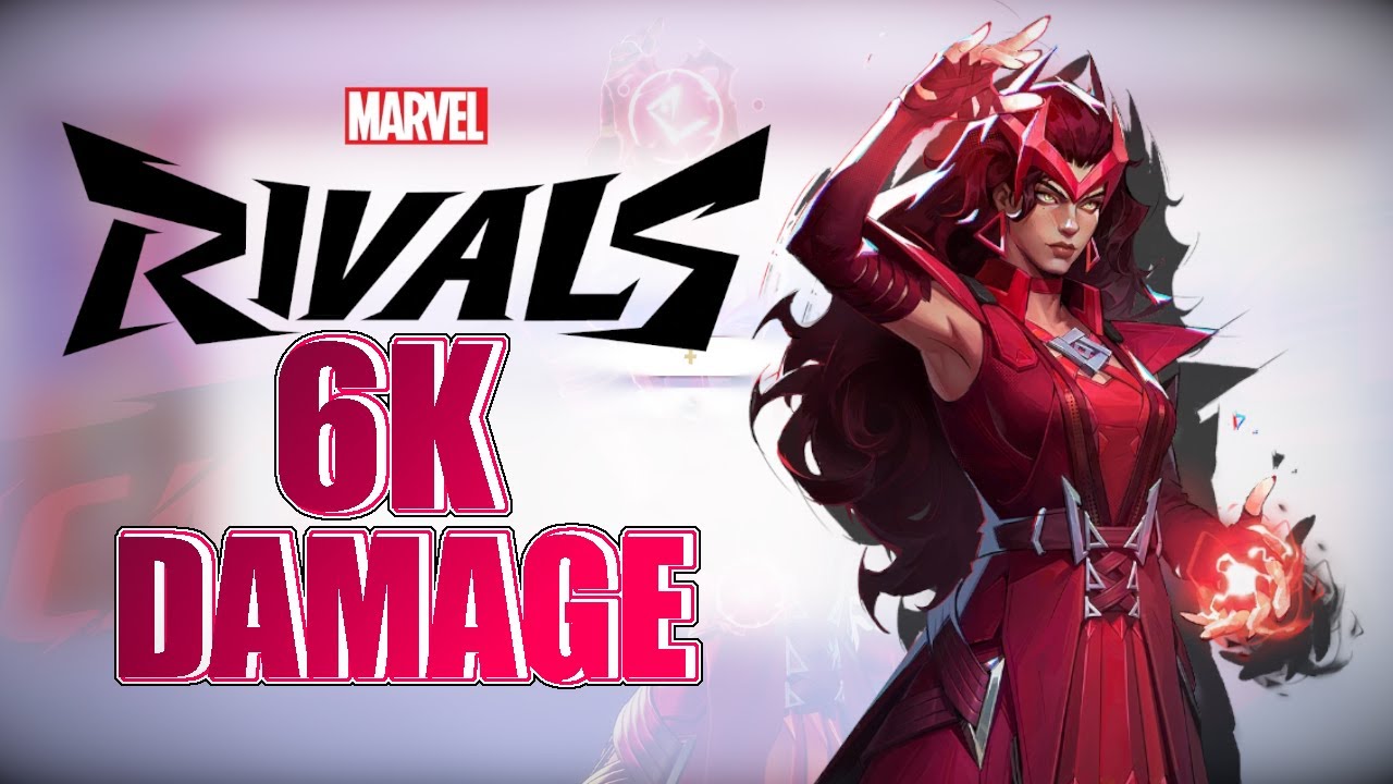 Marvel Rivals: Skarlet Witch 6k Damage #marvelrivals #skarletwitch ...