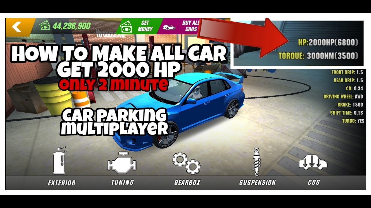 43 Car Parking Multiplayer Mod 4.5.0  Latest HD