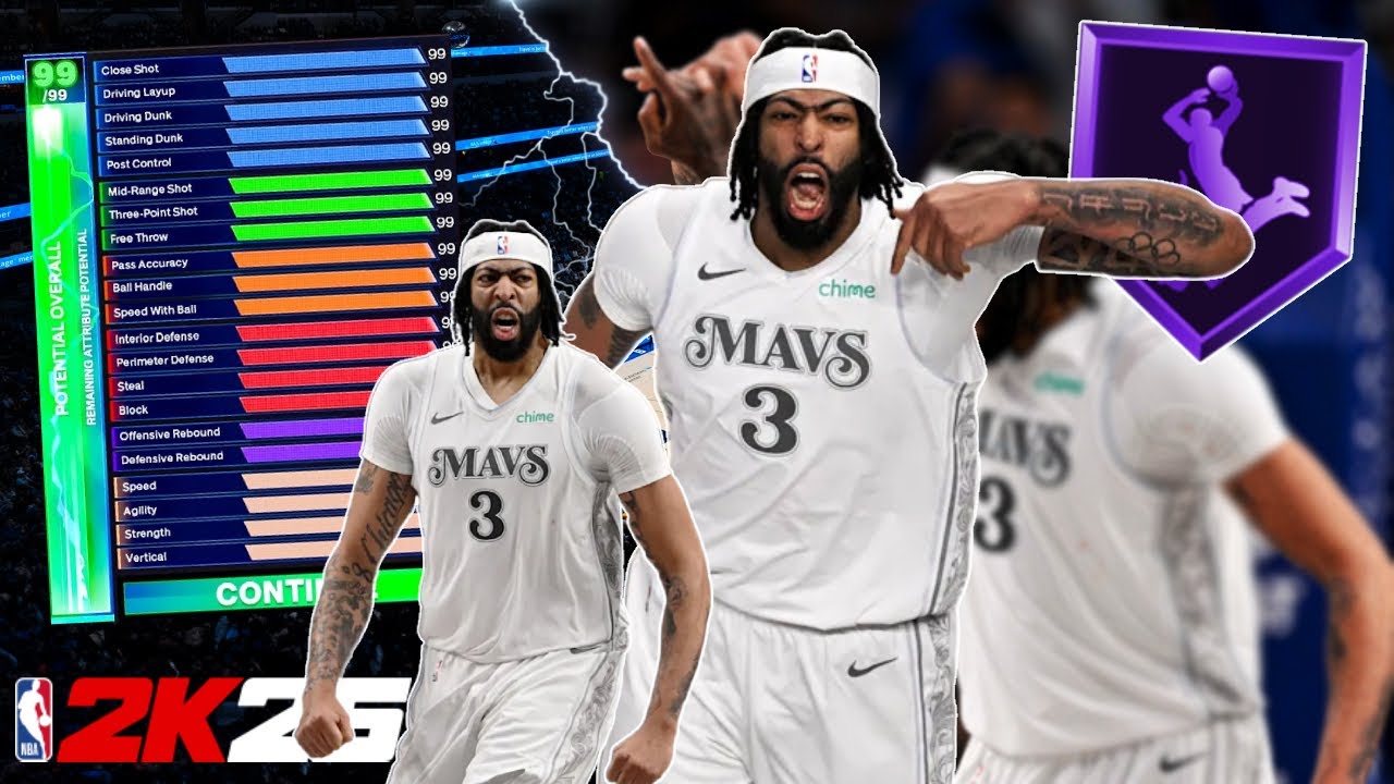 Mavricks Builds THIS MAVERICKS AD BUILD IS BROKEN ON NBA 2K25 | BEST PF BUILD! - YouTube