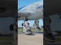 Air force one landing