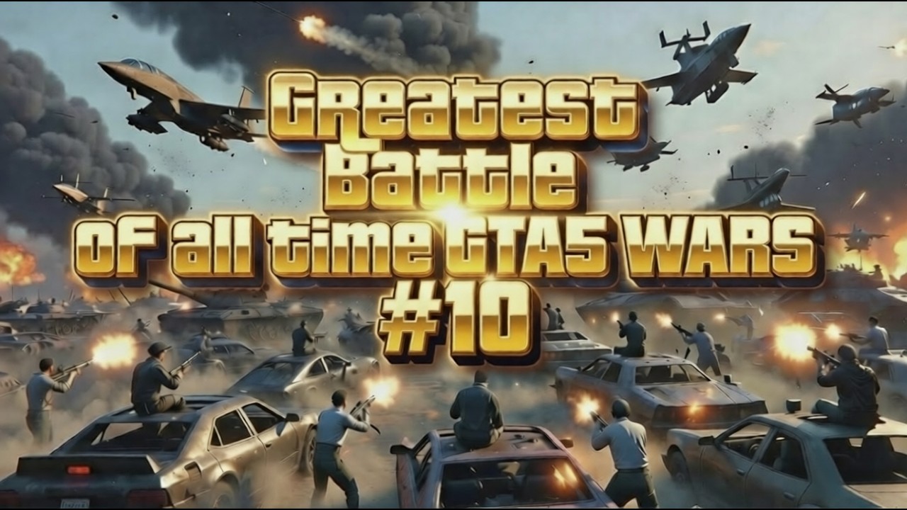 Greatest battle of all time gta5 wars #10.