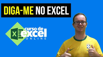 DIGA-ME no Excel - Uma super ajuda no excel? Curso de Excel em 1 Minuto