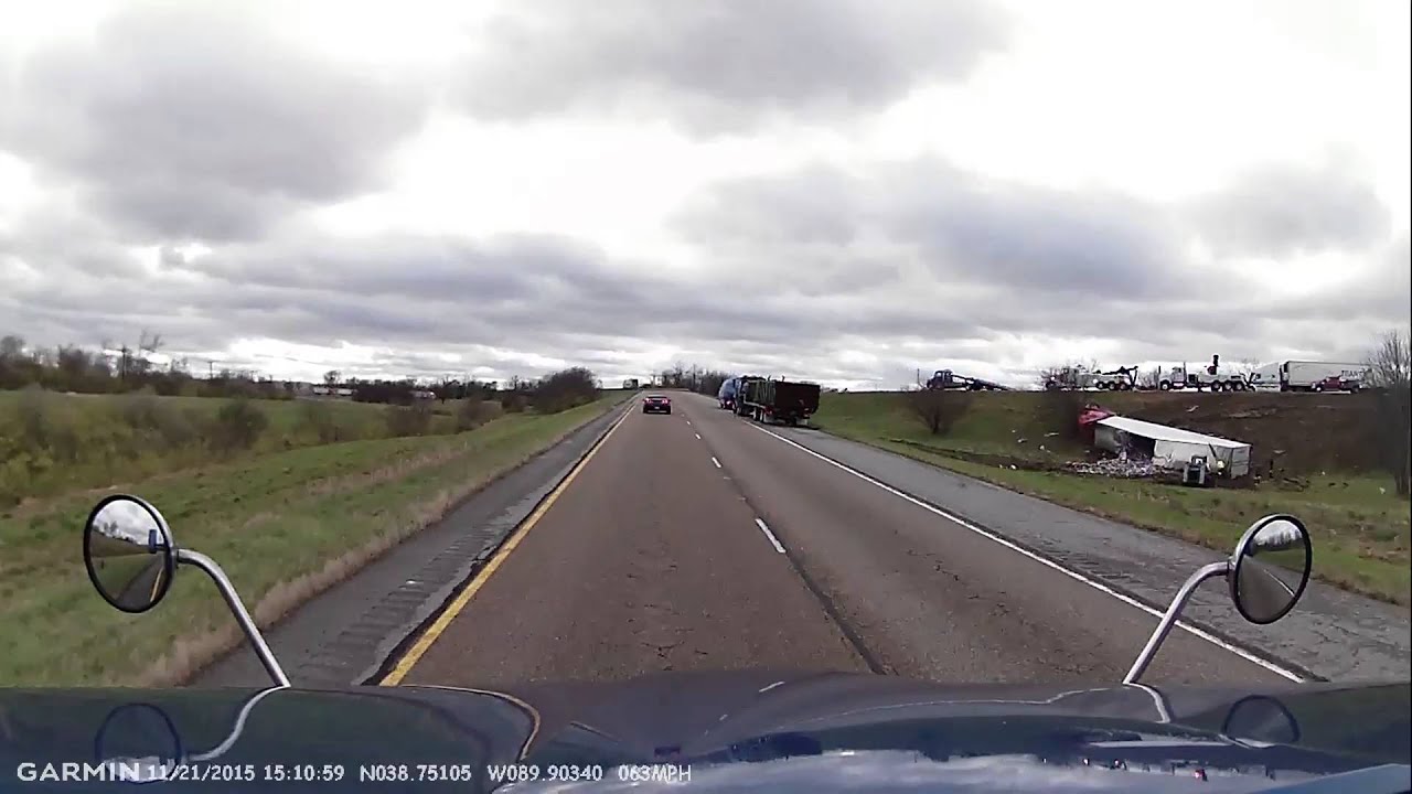 Truck wreck Troy, IL YouTube