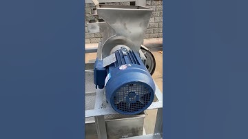 garri milling and sieving machine