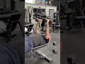 Flat bench chest fly