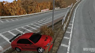 Initial D Street Stage: Irohazaka Jump But It's Uphill/Reverse