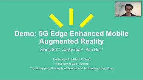MobiCom 2020: Demo: 5G Edge Enhanced Mobile Augmented Reality
