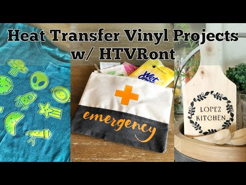 Printable HTV (Heat Transfer Vinyl) for Beginners! 