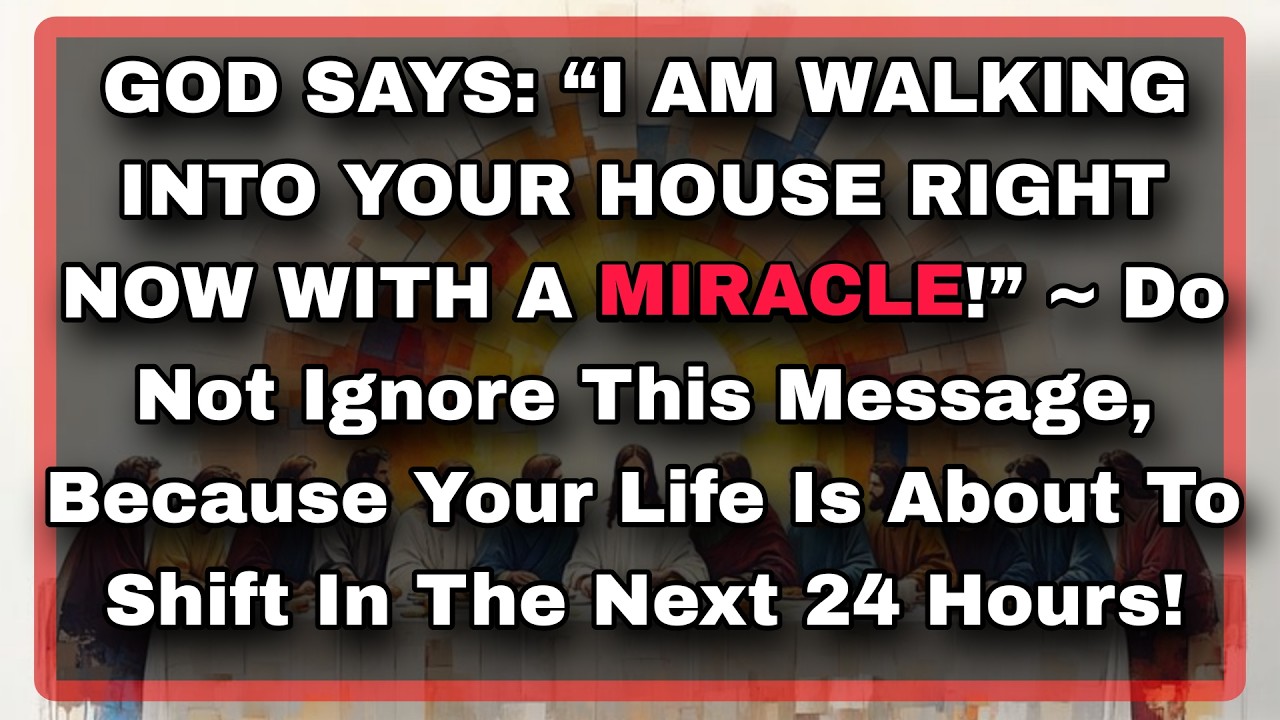 ✝️ I AM WALKING INTO YOUR HOUSE RIGHT NOW WITH A MIRACLE!” ~ Do Not Ignore This Message.....