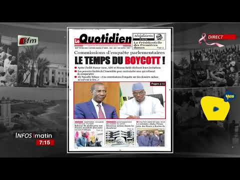 Yenekay yi with Cherif DIA - Morning News for October 15, 2026