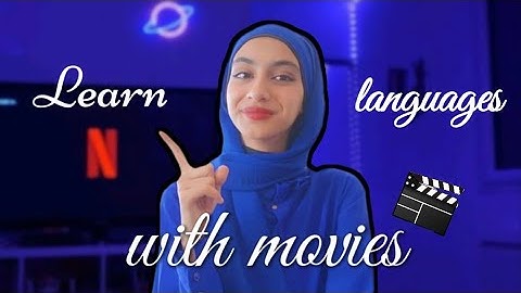 How I learn languages ONLY with movies! Step by step