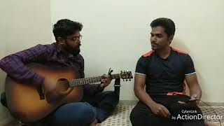 Video voorbeeld van "Yaari one take guitar cover....| Aniket & Harshad"