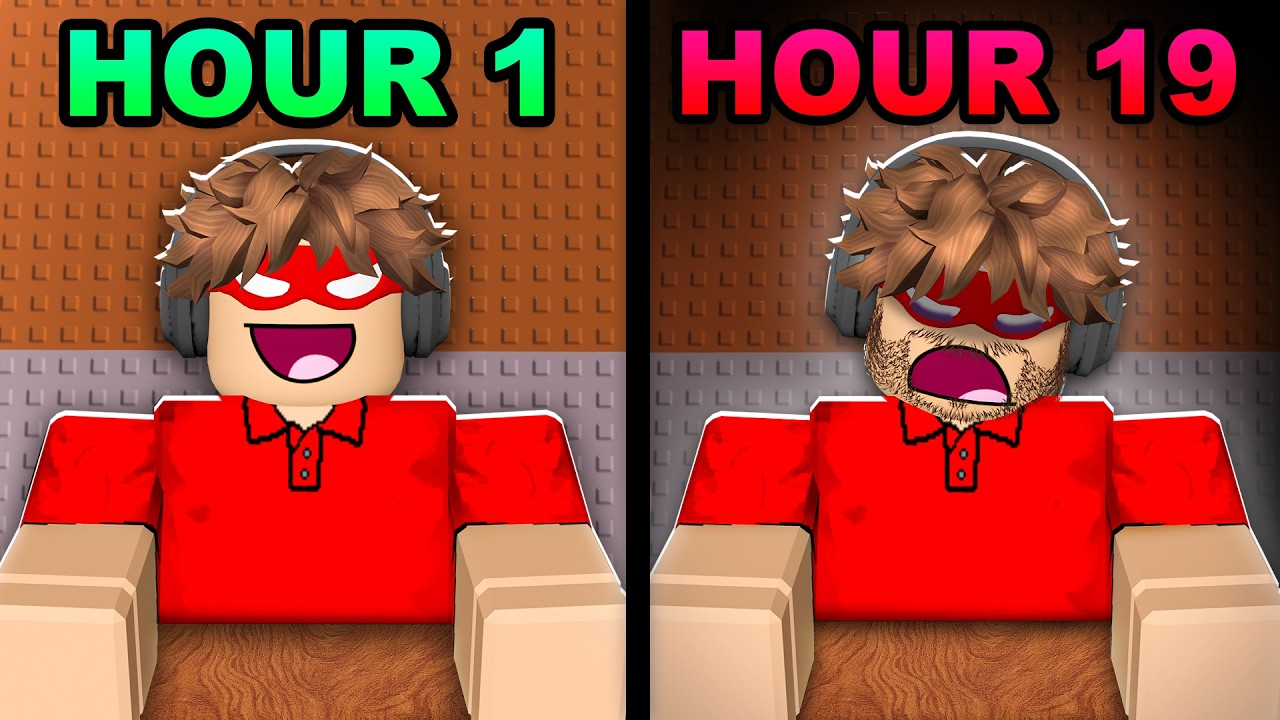 I Spent 24 Hours In ROBLOX!