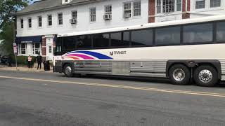 New Jersey Transit 2020 MCI D4500CT On The 114-Bridgewater Commons