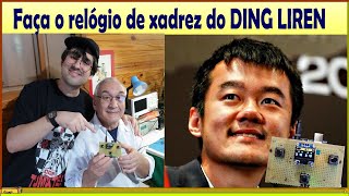 DING CLOCK: Relógio de xadrez muito simples para homenagear o novo campeão mundial DING LIREN! screenshot 4