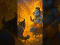 When Ganesha Defeated Vighnasura | Why Every Puja Starts With Him 🙏#shorts #ganeshchaturthi