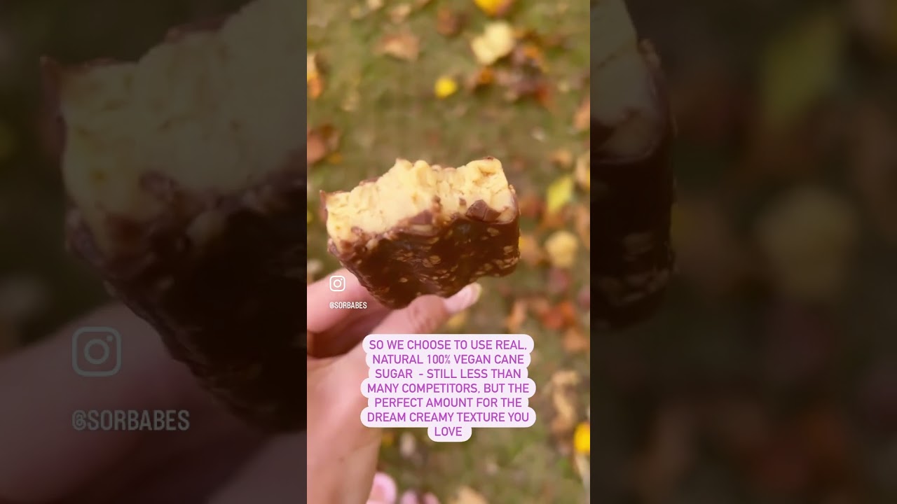 Vegan Dessert Bars with 100% Real Vegan Sugar 