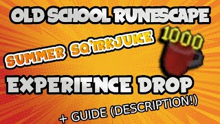 Millions of Experience - 1000 Summer sq'irkjuice turn-in - Guide in Description (AFK-method)