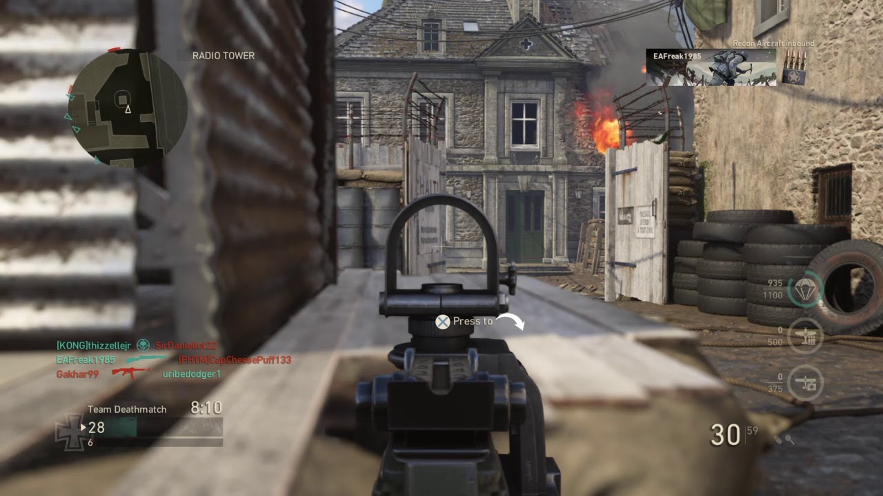 Call of Duty® WWII TDM on Saint Marie Du Mont YouTube