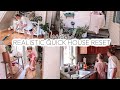 REALISTIC QUICK HOUSE RESET AFTER A BUSY WEEKEND| Homemaking With Me| Tres Chic Mama